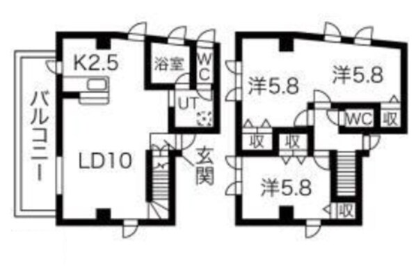 ハイムカズの物件間取画像